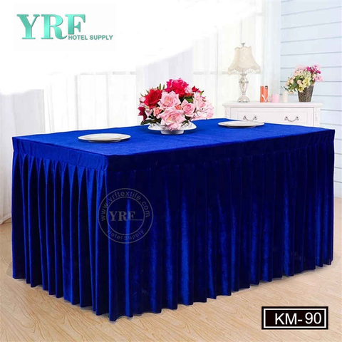 YRF Whole Günstige Dekorative blaue Tabellen-Rock für Hochzeit