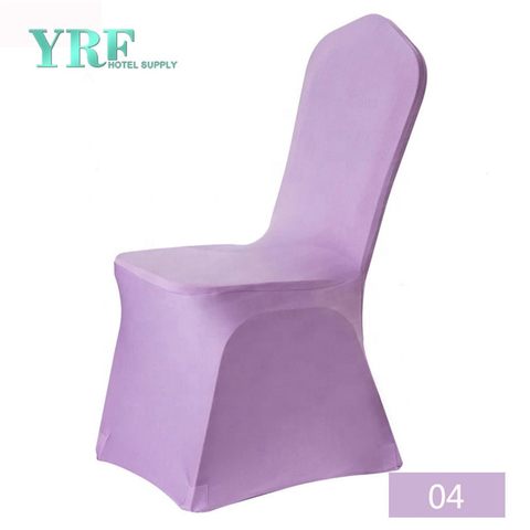 YRF Elegant Purple Wedding Chair Sash Purple Chair Cover