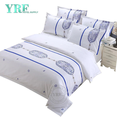 Luxury Five-Star Hotel Bedding Duvet Sets Cotton White Twin Bed Breathable