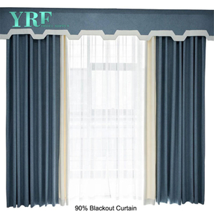 Wholesale Factory Latest Design Affordable Window Curtains Resort Hotel