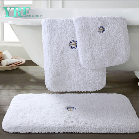Badezimmerteppich, wasserabsorbierend, übergroß, 100 % Premium-Baumwolle, für Hotels