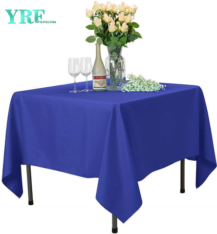 Square Dinner Table Cover Royal Blue 54x54 Zoll reines 100% Polyester knitterfrei für Restaurant