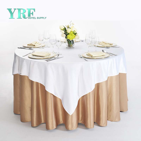 YRF China Factory Table Cloth Round Cheap Polyester Hotel Apartment