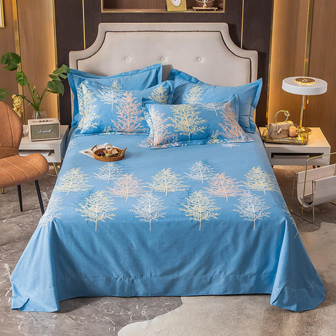 Luxuriöses Bettlaken-Set zum günstigen Preis, bequemer bedruckter Baum