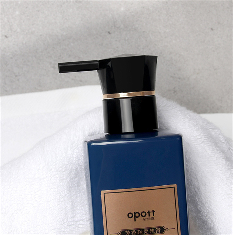 Bestes Design Luxus-Badezimmerflasche mit Pumpe Umweltfreundliches Shampoo-Set