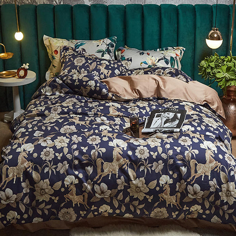 Modernes Design Bettwäsche Baumwolle weich bedruckt für Doppelbettlaken