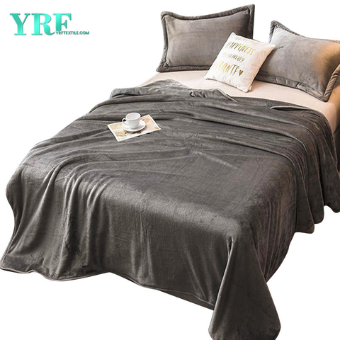 Sehr weiche, gefärbte, strapazierfähige Decken aus Polyester für Queensize-Bett