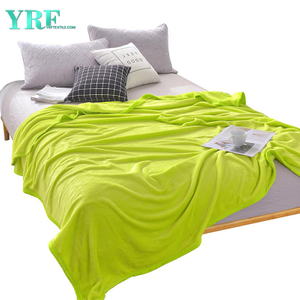 Haltbare Nerz-Decke 100% Polyester einfarbig bequem für Einzelbett