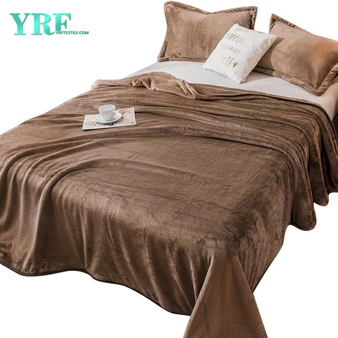 Komfortable Hautpflege 100 % Polyester Leicht zu tragende Decken für Kingsize-Bett