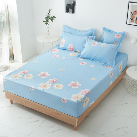 Heißer Verkaufs-Baumwollvoll justierbarer gedruckter Bettwäsche-Satz-Spannbettlaken