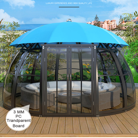 Neues Produkt Outdoor Gazebo Hotel Windbeständiges Panoramazimmer