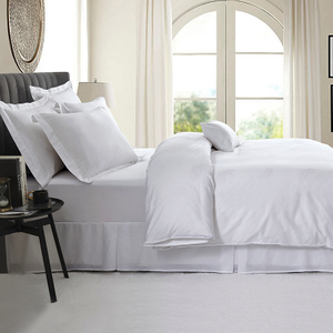 Hotel Style Bettwäsche-Sets Baumwolle 600 Fadenzahl Weiß